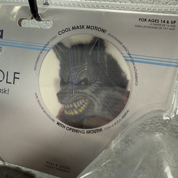 California Costumes Motion Werewolf Ani-Motion Mask Adults Teens One Size NEW - Picture 5 of 7